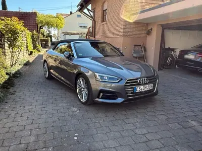 Gebraucht Audi A5 Cabriolet Ambiente 252 PS (185 kW) 2018 Grau Cabrio