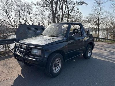 Gebraucht Suzuki Vitara 82 PS (60 kW) 1991 Schwarz Cabrio