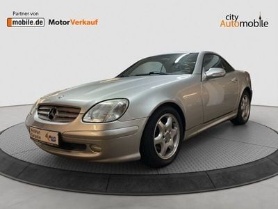 Gebraucht Mercedes SLK200 Edition 163 PS (119 kW) 2003 Silber Cabrio