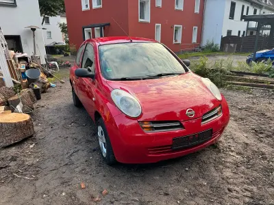 Gebraucht Nissan Micra 2005 Rot Kleinwagen