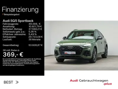 Gebraucht Audi SQ5 341 PS (250 kW) 2022 Distriktgrün metallic SUV