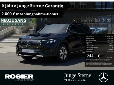 Gebraucht Mercedes EQB250 Advanced 139 kW (190 PS) 2023 Schwarz / nachtschwarz SUV