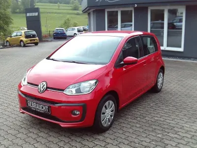 Gebraucht VW up! move up! 60 PS (44 kW) 2017 Rot Kleinwagen