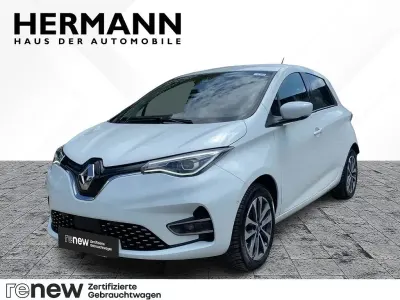 Gebraucht Renault Zoe Intens 100 kW (136 PS) 2020 Quarzweiß metallic (weiß) Kleinwagen