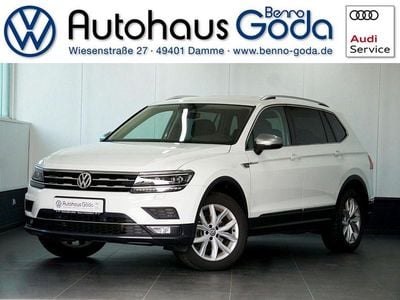 Gebraucht VW Tiguan Allspace Highline 150 PS (110 kW) 2020 Pure white SUV