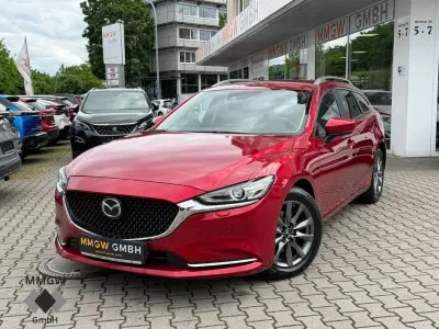 Gebraucht Mazda 6 Exclusive-Line 165 PS (121 kW) 2019 Soul red crystal Kombi