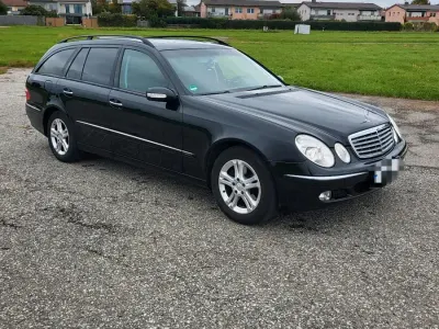 Brugt Mercedes E220 150 HK (110 kW) 2004 Sort Stationcar