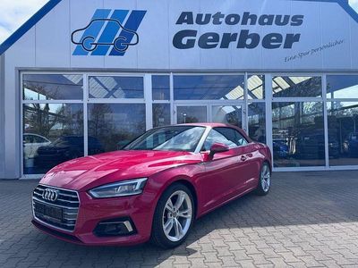 Używany Audi A5 Cabriolet Design 252 KM (185 kW) 2017 Czerwony Kabriolet
