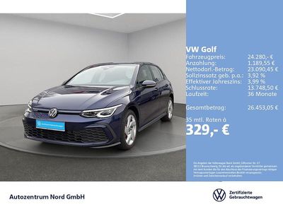 Begagnad VW Golf VIII GTE 245 HK (180 kW) 2022 Blå Sedan