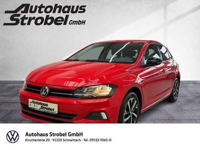 Gebraucht VW Polo Beats 65 PS (47 kW) 2018 Flashrot Kleinwagen
