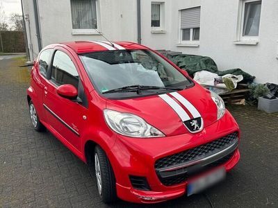 gebraucht Peugeot 107 Rot Service/TüV neu, Bremsen neu, Wenig KM