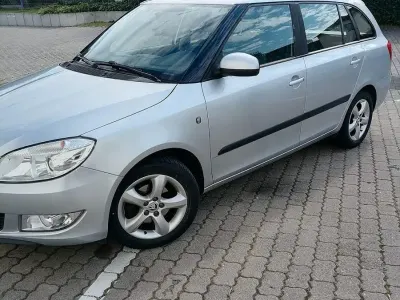 Gebraucht Skoda Fabia GreenLine 75 PS (55 kW) 2013 Silber Kombi