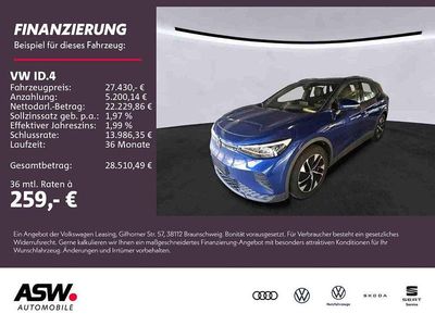 Blue dusk metallic Gebraucht 2022 VW ID.4 Pro Performance SUV | 27.430 € (Guter Preis)