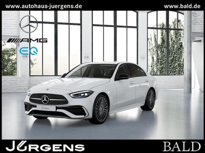 Weiss polarweiß Gebraucht 2024 Mercedes C200 AMG Limousine | 41.840 € (Teuer)