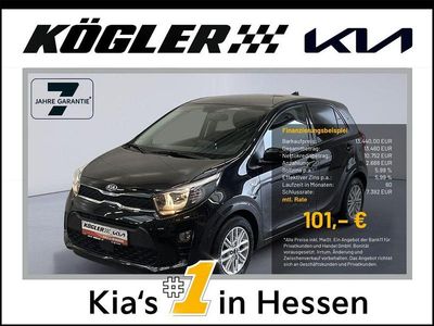 Schwarz Gebraucht 2021 Kia Picanto DREAM-TEAM Edition Kleinwagen | 13.440 € (Teuer)