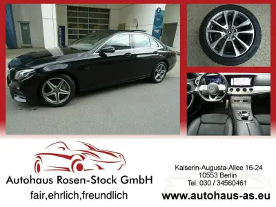 Gebraucht Mercedes E300 AMG line 306 PS (225 kW) 2020 Obsidianschwarz met Limousine