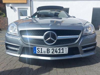 Gebraucht Mercedes SLK200 AMG 184 PS (135 kW) 2011 Silber Cabrio