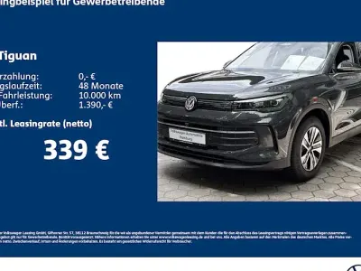 Neu VW Tiguan Life 150 PS (110 kW) 2026 Grau SUV