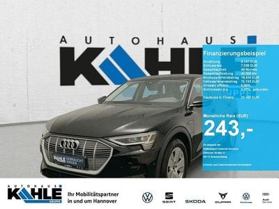 Gebraucht Audi e-tron Performance 230 kW (313 PS) 2022 Schwarz SUV
