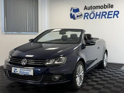 Gebraucht VW Eos Cup 122 PS (89 kW) 2014 Blau night blue metallic (metallic) Cabrio