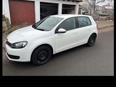 Usata VW Golf VI 122 CV (89 kW) 2009 Bianco Utilitaria