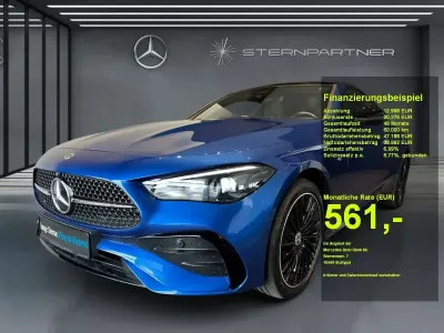 Brugt Mercedes CLE300 AMG 204 HK (150 kW) 2024 Blå Coupe