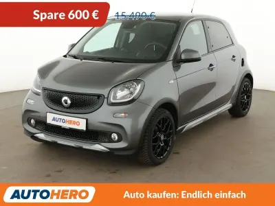 Gebraucht Smart ForFour Basis 90 PS (66 kW) 2018 Grau Kleinwagen