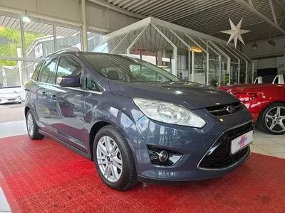 Gebraucht Ford Grand C-Max Titanium 140 PS (102 kW) 2014 Blau Van / Kleinbus