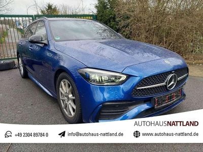 Gebraucht Mercedes C220 AMG line 197 PS (144 kW) 2025 Spektralblau Kombi