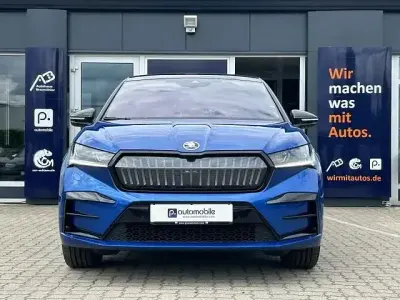 Gebraucht Skoda Enyaq iV Lounge 219 kW (299 PS) 2023 Raceblau SUV