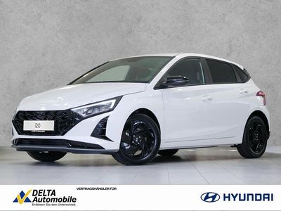 Neu Hyundai i20 Blackline 90 PS (66 kW) 2026 Atlas white Limousine