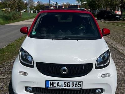 Usado Smart ForTwo Cabrio 90 HP (66 kW) 2018 Vermelho Cabrios