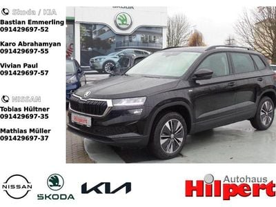 Gebraucht Skoda Karoq Tour 150 PS (110 kW) 2023 Schwarzmagic perleffekt (metallic) SUV