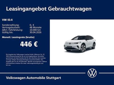 Gebraucht VW ID.4 GTX 250 kW (340 PS) 2024 Weiß SUV