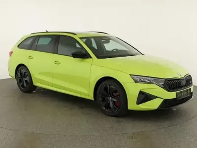 Neu Skoda Octavia RS 265 PS (194 kW) 2026 Grün Kombi