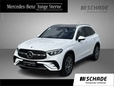 Gebraucht Mercedes GLC200 AMG line Plus 204 PS (150 kW) 2025 Unilack polarweiß SUV