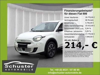 Second-hand Fiat 600 Style 101 CP (74 kW) 2024 Alb SUV