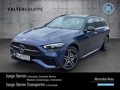 Gebraucht Mercedes C300e AMG 197 PS (144 kW) 2024 Sodalithblau Kombi