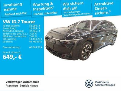 Gebraucht VW ID.7 GTX 250 kW (340 PS) 2024 0e grenadillschwarz metallic Kombi