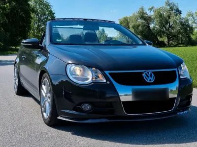 Gebraucht VW Eos 122 PS (89 kW) 2008 Braun Cabrio