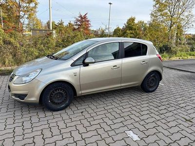 Gebraucht Opel Corsa Edition 87 PS (63 kW) 2010 Gold Kleinwagen