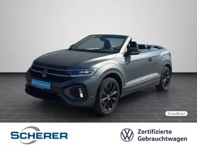 Gebraucht VW T-Roc Cabriolet R-line Edition 150 PS (110 kW) 2023 Grau Cabrio
