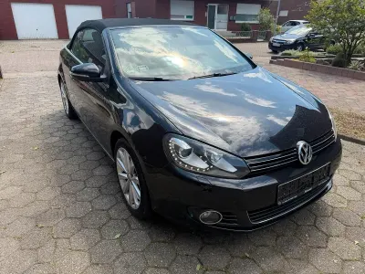 Gebraucht VW Golf Cabriolet 105 PS (77 kW) 2013 Schwarz Cabrio