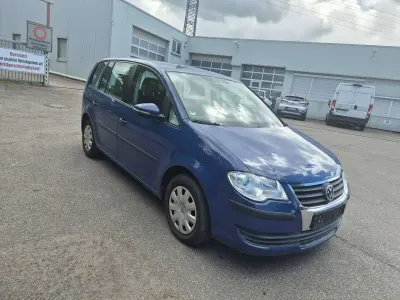 Gebraucht VW Touran Conceptline 140 PS (102 kW) 2009 Indienblau Van / Kleinbus