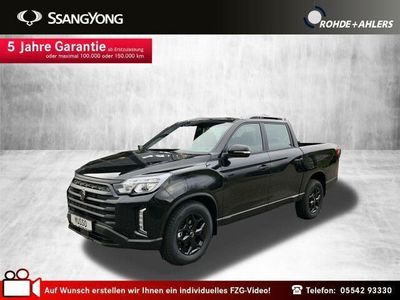 gebraucht Ssangyong Musso Sports Grand Blackline 2,2 4WD 18ZOLL ALU+SD+ SHD