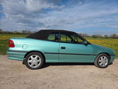 Gebraucht Opel Astra Cabriolet 71 PS (52 kW) 1996 Grün Cabrio