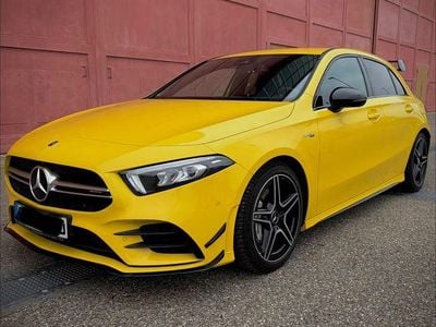Usata Mercedes A35 AMG AMG 306 CV (225 kW) 2020 Giallo Berlina