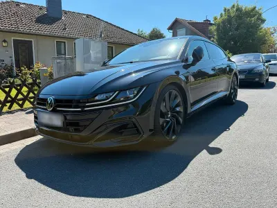 Gebraucht VW Arteon R-line 150 PS (110 kW) 2021 Schwarz Kombi