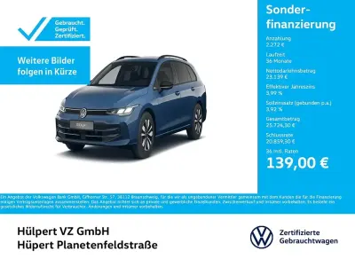 Gebraucht VW Golf VIII Goal 150 PS (110 kW) 2025 Anemonenblau metallic Kombi
