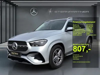 Brugt Mercedes GLE350 AMG 333 HK (244 kW) 2024 Sølv SUV